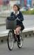 JK自転車パンチラエロ画像104枚 チャリで通学してる女子高生の立ちこぎや風チラ集めてみた016