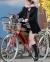 JK自転車パンチラエロ画像104枚 チャリで通学してる女子高生の立ちこぎや風チラ集めてみた043
