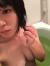 Twitter裏垢で20歳素人が入浴中の顔出し乳出し自撮り画像012