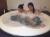 お風呂で記念写真を撮影している女子たちのエロ画像を拡散♪003