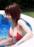 【素人女子】市民プールで水着がとれておっぱい晒すエロ女発見！！027