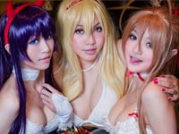 台湾の巨乳コスプレイヤーDENKAのおっぱいが別格な件！のサムネイル