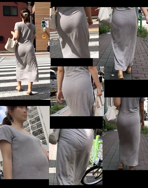 街中で妊婦の横乳を激撮！！！012