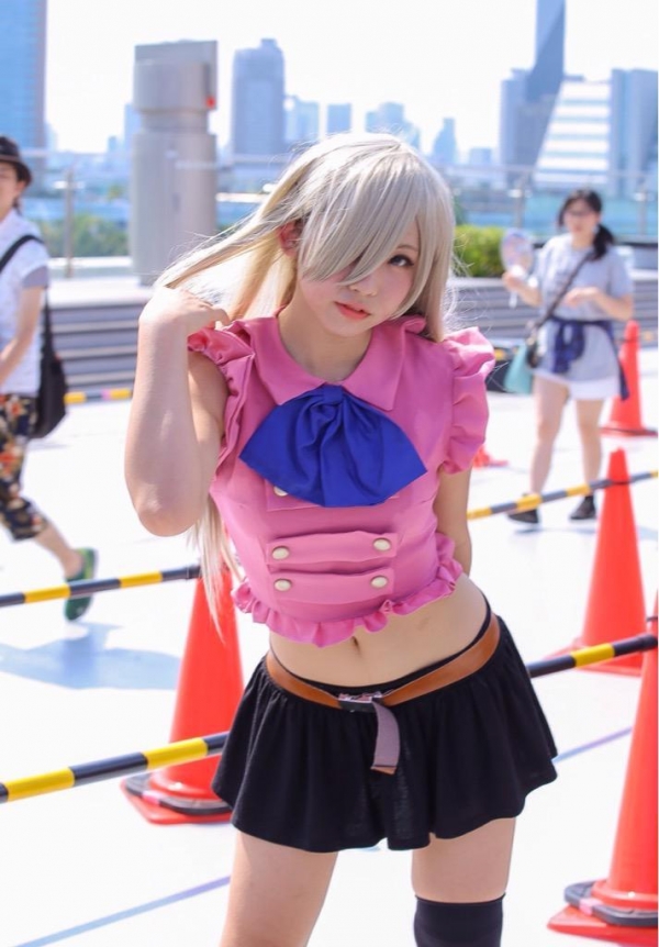 【コスプレ おっぱい】巨乳レイヤーおっぱいさん達のアニコス祭り開催や！009