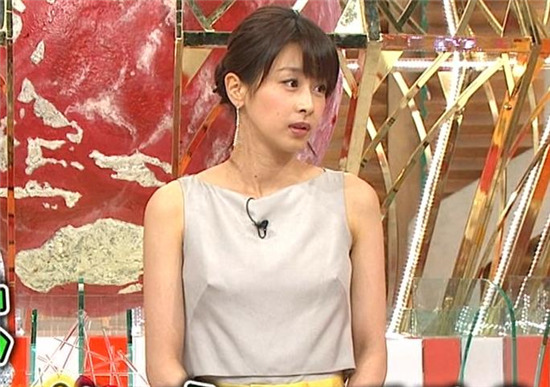 加藤綾子(カトパン)のEカップが堪能できるおっぱい画像027