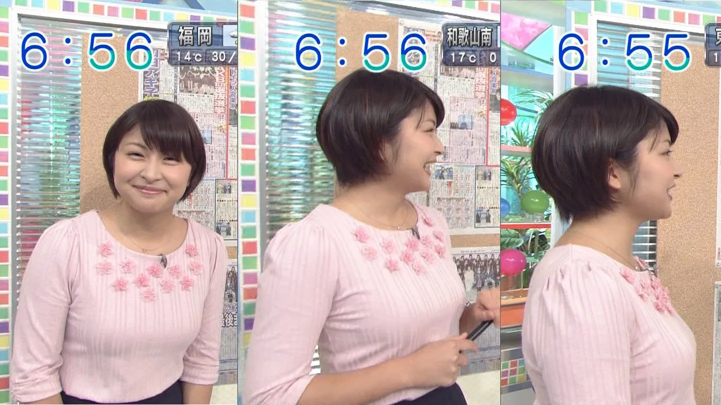 女子アナエロ画像140枚 巨乳アナウンサーベスト17やパンチラ・胸チラハプニングまとめ046
