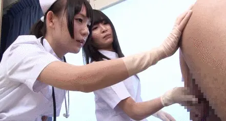 ナースエロGIF画像123枚 入院中にエッチな看護してくれる白衣の天使集めてみた075