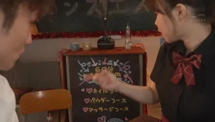 メンズエステエロGIF画像85枚 マッサージで勃起したチンコに絡みつくスロー手コキやスケベフェラ集めてみた024