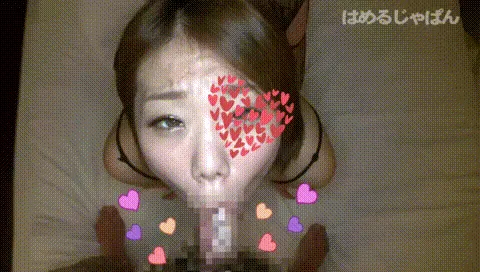 ノーハンドフェラエロGIF画像82枚 手を使わずに口と舌だけで精子を吸い取る抜ける口淫集めてみた159