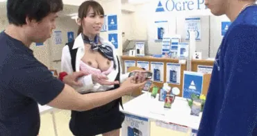 時間停止エロGIF画像50枚 JKやOLが好き放題犯されてるシーン集めてみた072