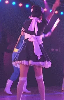 アイドルエロGIF画像50枚 AKBや欅坂など美少女たちのおっぱいやパンチラ集めてみた028