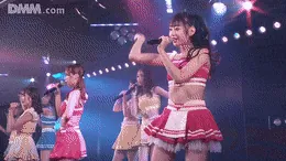 アイドルエロGIF画像50枚 AKBや欅坂など美少女たちのおっぱいやパンチラ集めてみた113