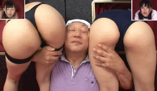 壁尻エロGIF画像50枚 はまって動けないJKやOLを好き放題犯してるシーン集めてみた039