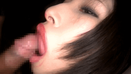 裏筋フェラエロGIF画像39枚 長い舌を這うように舐め上げるスケベ口淫集めてみた048