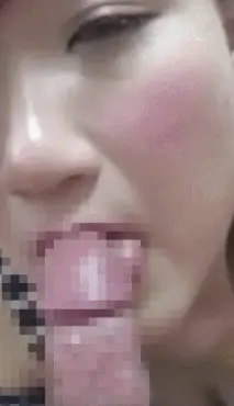 裏筋フェラエロGIF画像39枚 長い舌を這うように舐め上げるスケベ口淫集めてみた050