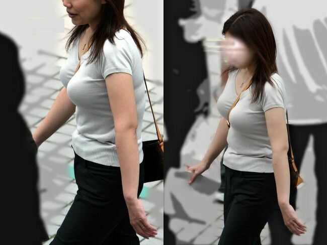 巨乳盗撮画像124枚 おっぱいが大きい素人を街中やお風呂で隠し撮りした画像集めてみた067