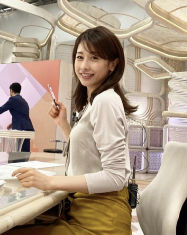 カトパン（加藤綾子アナ）のおっぱい画像100枚集めてみた!!交際相手が裏山すぎる!!101