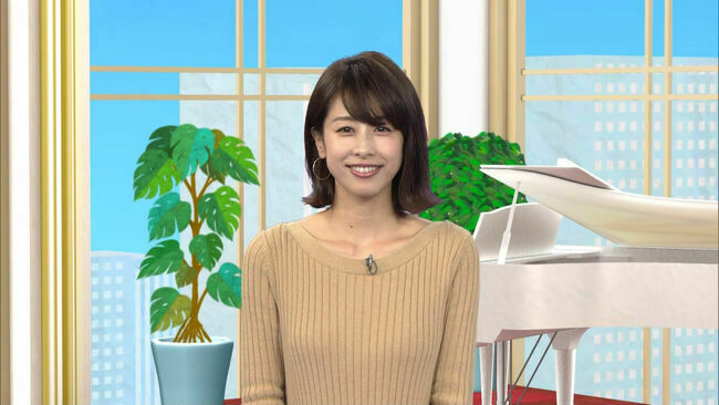 カトパン（加藤綾子アナ）のおっぱい画像100枚集めてみた!!交際相手が裏山すぎる!!115