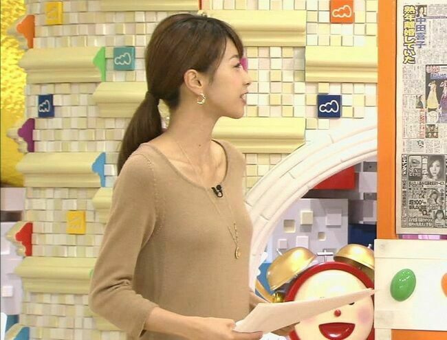 カトパン（加藤綾子アナ）のおっぱい画像100枚集めてみた!!交際相手が裏山すぎる!!117