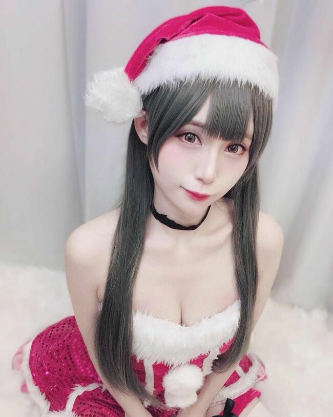 サンタガール エロ画像117枚 可愛くてエッチなクリスマスコスプレ素人やグラドル集めてみた050