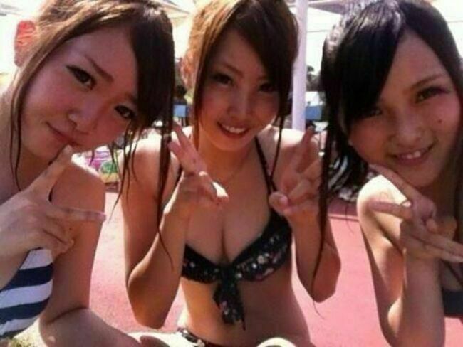 JKの水着エロ画像141枚 盗撮からインスタ自撮りまで可愛い女子高生集めてみた【動画あり】098