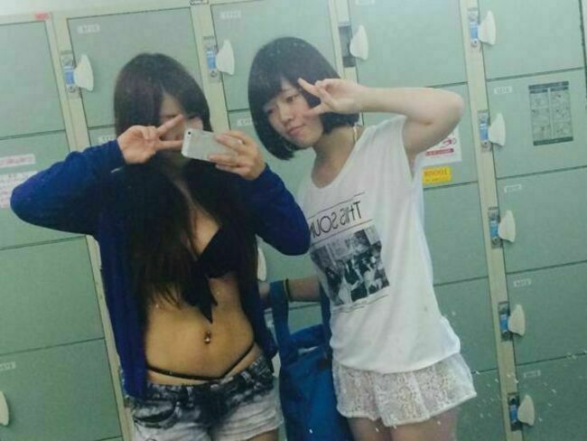 JKの水着エロ画像141枚 盗撮からインスタ自撮りまで可愛い女子高生集めてみた【動画あり】136