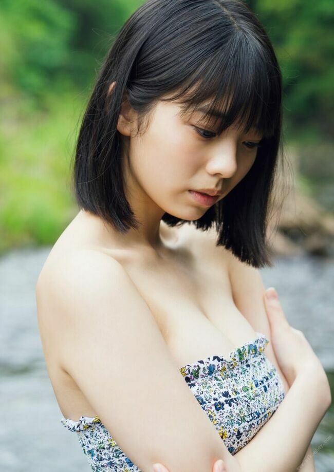 菊池姫奈エロ画像230枚 16歳JKの巨乳水着おっぱいやエッチな谷間グラビア集めてみた141