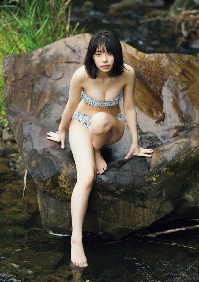 菊池姫奈エロ画像230枚 16歳JKの巨乳水着おっぱいやエッチな谷間グラビア集めてみた209