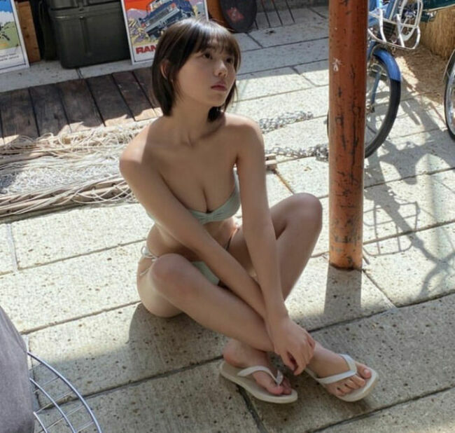 菊池姫奈エロ画像230枚 16歳JKの巨乳水着おっぱいやエッチな谷間グラビア集めてみた227