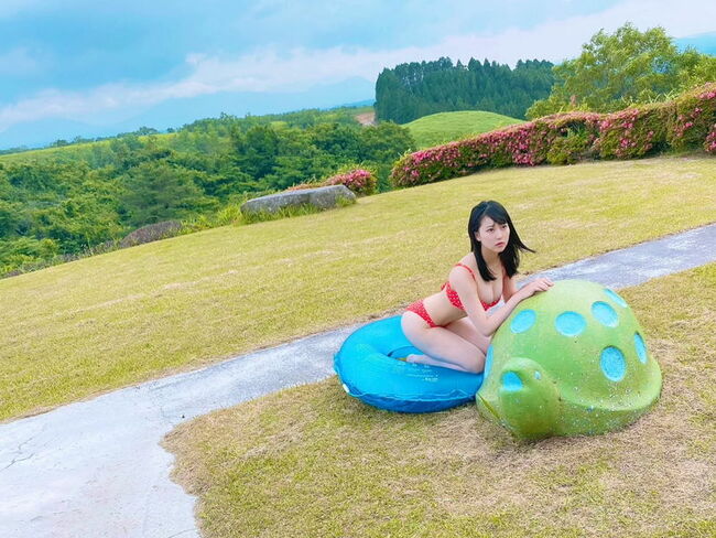 田中美久エロ画像235枚 HKT48のDカップ巨乳水着や着衣おっぱい集めてみた026