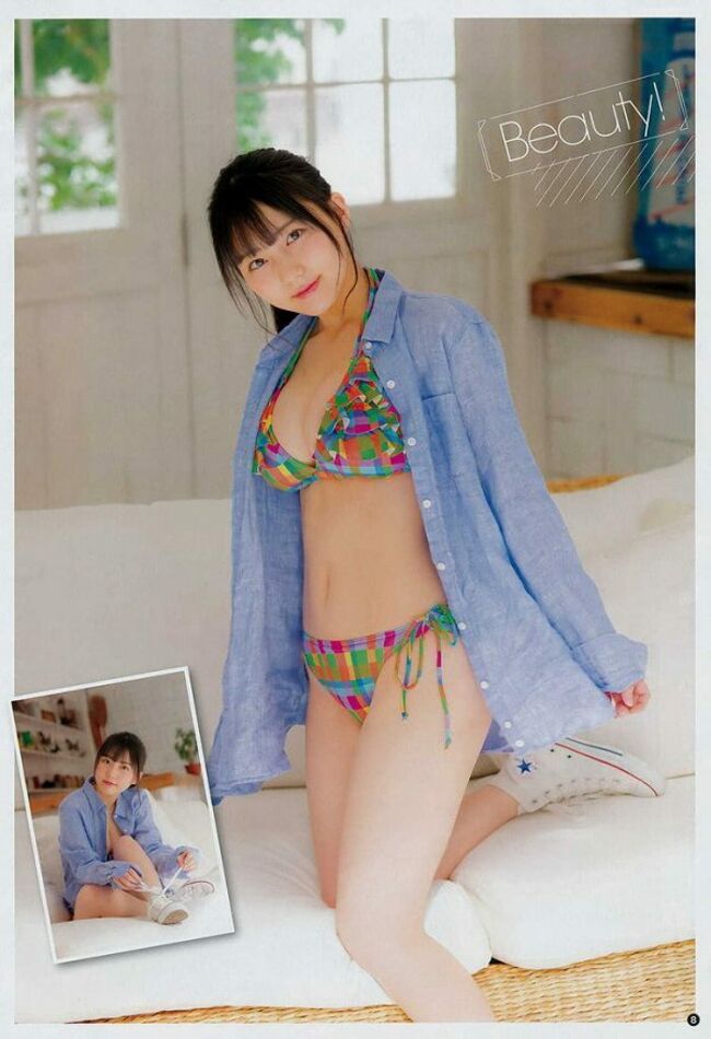 田中美久エロ画像235枚 HKT48のDカップ巨乳水着や着衣おっぱい集めてみた126