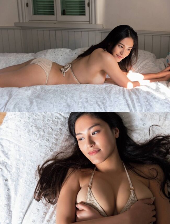 ロサリオ惠奈エロ画像198枚 Hカップ爆乳ハーフグラドルのムチムチビキニや谷間集めてみた038