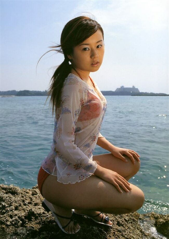 夏川純エロ画像68枚 Dカップ巨乳グラドルの懐かしい水着おっぱい集めてみた014