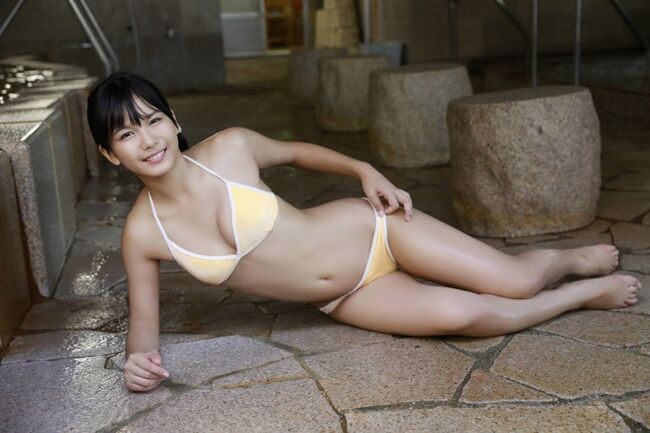 朝日ななみエロ画像172枚 新人デカパイ女優のFカップ水着グラビアや着衣巨乳集めてみた157