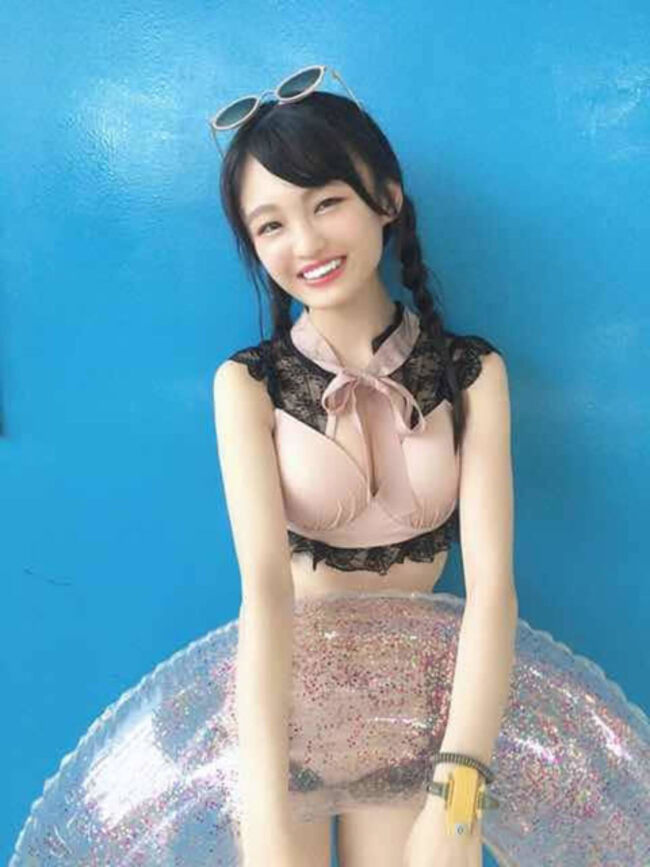 新澤菜央エロ画像31枚 ポロリ疑惑美少女NMB48メンバーの水着グラビア集めてみた014
