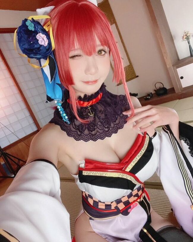 Vtuberコスプレエロ画像230枚 3次元に飛び出したバーチャルユーチューバーたちの過激変態コス集めてみた075