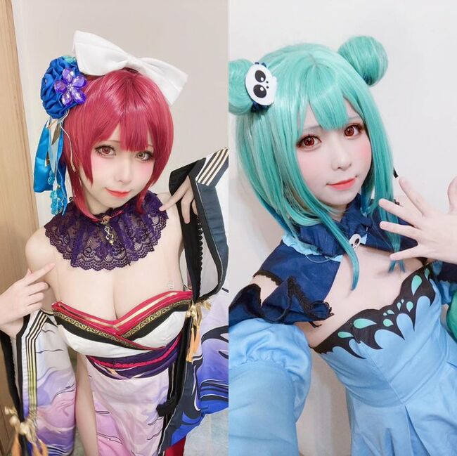 Vtuberコスプレエロ画像230枚 3次元に飛び出したバーチャルユーチューバーたちの過激変態コス集めてみた126