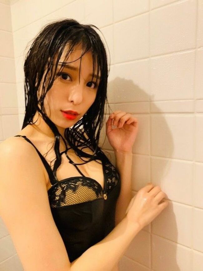 小嶋菜月エロ画像82枚 元AKB「リアル峰不二子」な美巨乳＆くびれが最高なグラビア集めてみた016