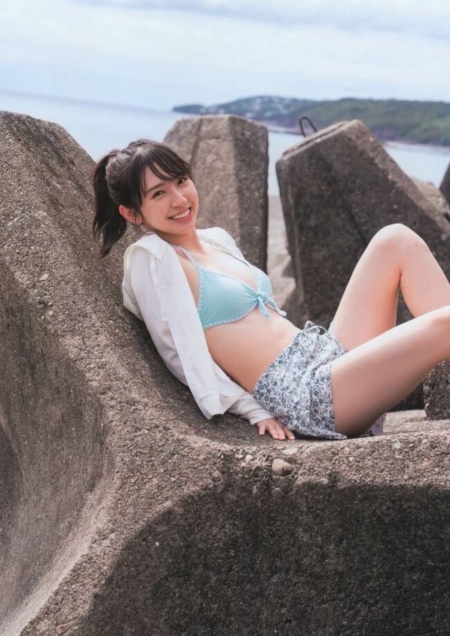 金村美玖エロ画像313枚 日向坂46メンバーの泡風呂セミヌードや貧乳水着グラビア集めてみた040