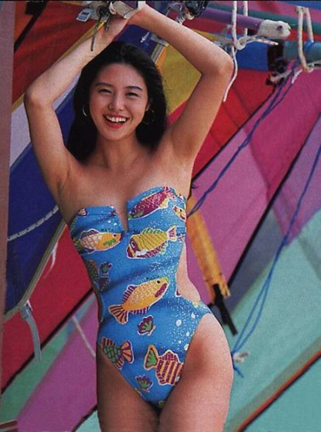 松嶋菜々子エロ画像50枚 若手時代のBカップ水着グラビアや最近のDカップ胸チラ＆パンチラ集めてみた017