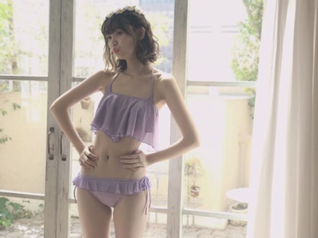 江野沢愛美エロ画像82枚 スレンダーが故に乳がデカく見える美脚モデルの水着や下着グラビア集めてみた063