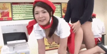 接客中エロGIF054