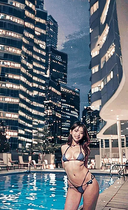 AIエロGIF画像172枚 架空の美女がスケベな格好で動き出す先端アダルトGIF生成してみた051
