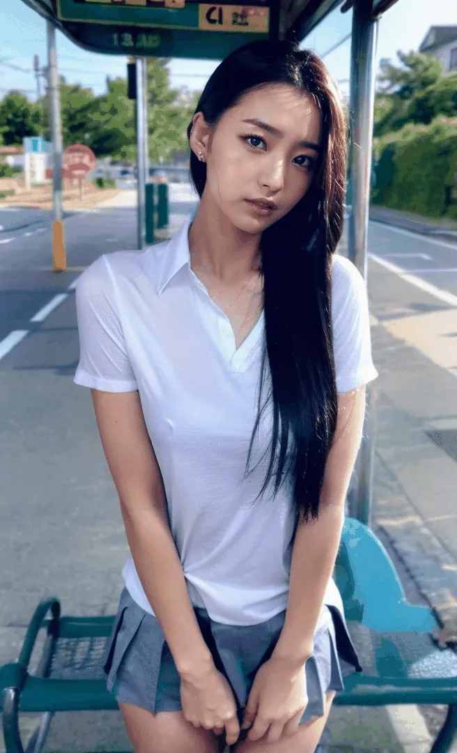 AIエロGIF画像172枚 架空の美女がスケベな格好で動き出す先端アダルトGIF生成してみた078