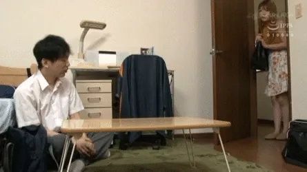女家庭教師エロGIF画像002