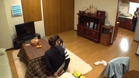 コタツハメエロGIF画像006