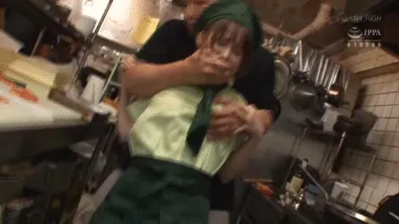 店員イタズラエロGIF画像004