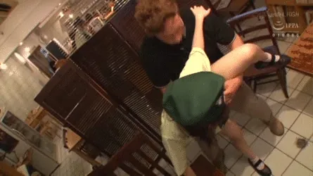 店員イタズラエロGIF画像013