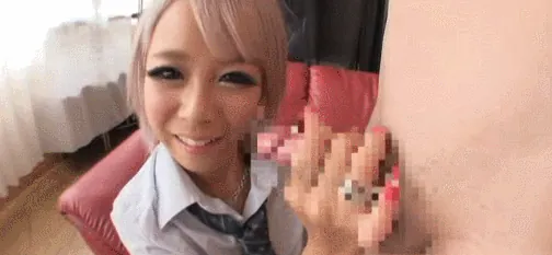 ショートストローク手コキエロGIF015