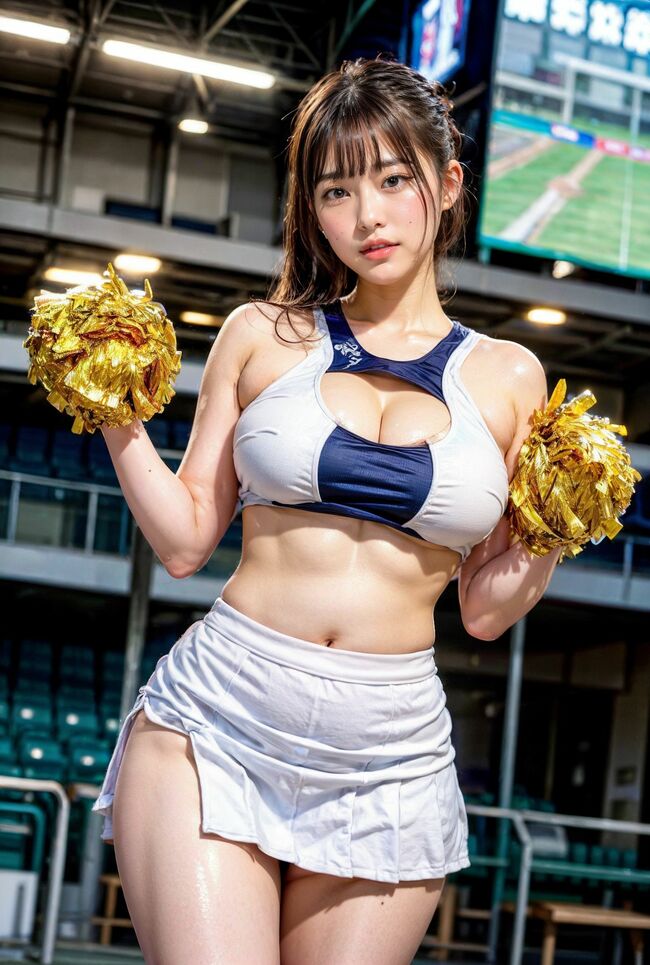 チアガールAIエロ画像003